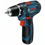 Bosch GSR 10,8-2-LI Professional sem chave preto, azul, vermelho