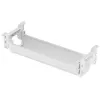 Organizador de cabos/tomadas sob a secretária Maclean, carga máx. 5 kg, branco, MC-106 W