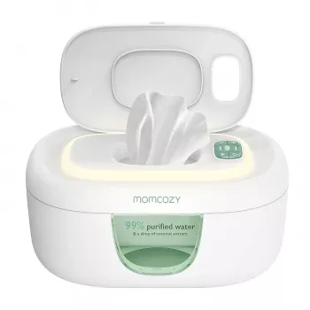Aquecedor de toalhitas para bebé Momcozy de grande capacidade – versão UE
