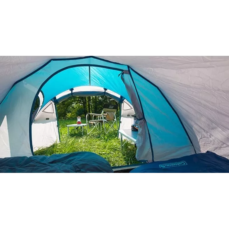 Tenda de grupo Coleman Cortes 2 azul cinzento