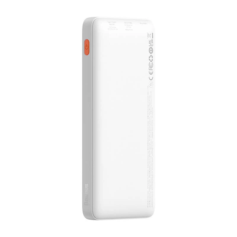 Powerbank Baseus Airpow polímero de lítio 10000 mAh 20 W branco