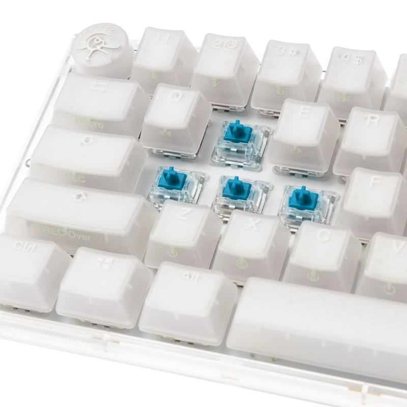 Teclado gaming Ducky One 3 Aura White SF USB QWERTY US International