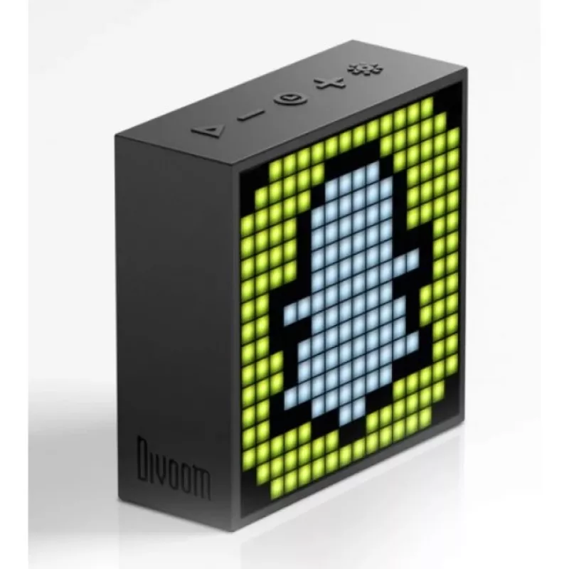 Altifalante Divoom Timebox Evo Bluetooth preto - Altifalante