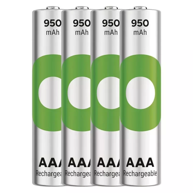 Pilhas R03/AAA NI-MH 950mAh blister 4 unid.