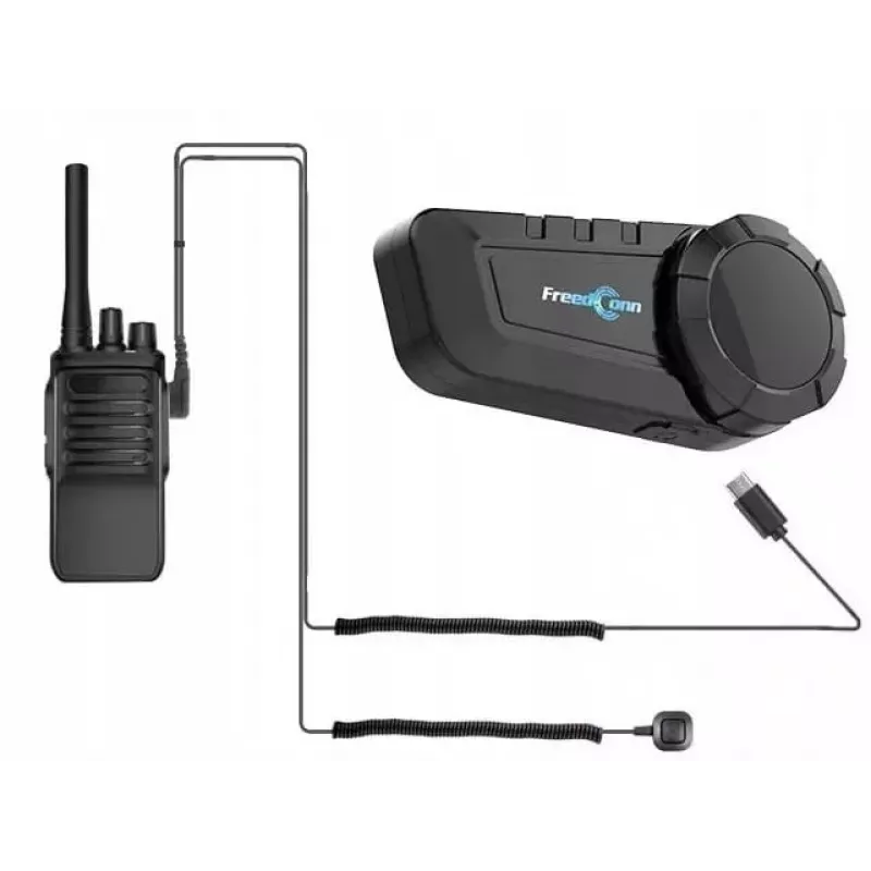 Intercomunicador para motociclo FREEDCONN KY-PRO SINGLE, preto