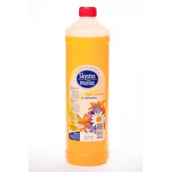 Sabão líquido, com glicerina, aroma floral, 1 l
