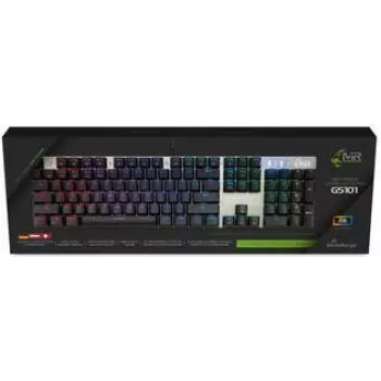 MediaRange MRGS101 teclado USB QWERTZ alemão preto - prateado (MRGS101)