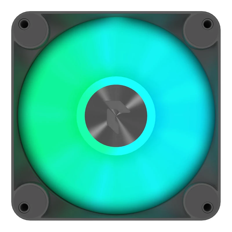 Ventoinha de caixa APNX FP1-120 BK 120 mm ARGB PWM - preto