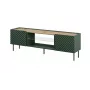 Móvel RTV EF ONDA 180.5x40xH58.39 verde (de pé ou montado na parede)