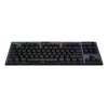 Logitech G G915 X - Teclado - LIGHTSPEED - TKL - retroiluminação - sem fios - Bluetooth 5.0, 2,4 GHz, USB - QWERTY - nórdico (dinamarquês/finlandês/norueguês/sueco)