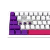 LORGAR KBP70MW, Teclado de gaming mecânico sem fios 65% Pro, branco, layout EN