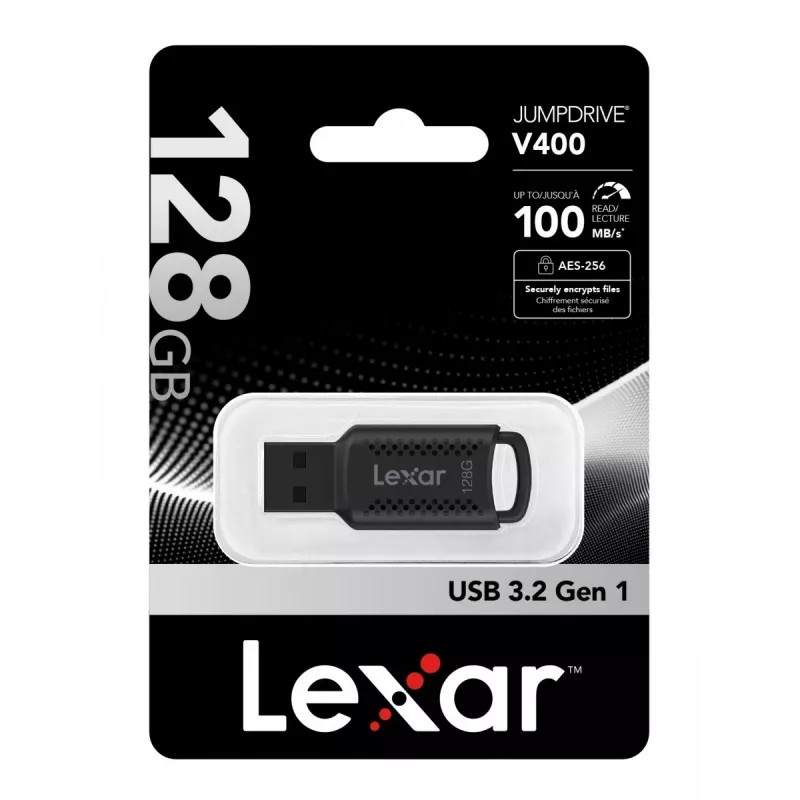 Pen USB Lexar 128 GB USB Type-A 3.2 Gen 1 LJDV400128G-BNBNG