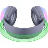 Defender FreeMotion B651 63651 auscultadores sem fios supra-auriculares, Bluetooth 5.3, retroiluminação RGB, 20–20000 Hz, 105 dB, USB-C, AUX, brancos