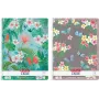 Bloco de espiral Herlitz A4 Ladylike 80 folhas papel quadriculado