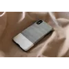 Capa para smartphone man and wood para iPhone X/XS — preto, parte traseira rígida protetora