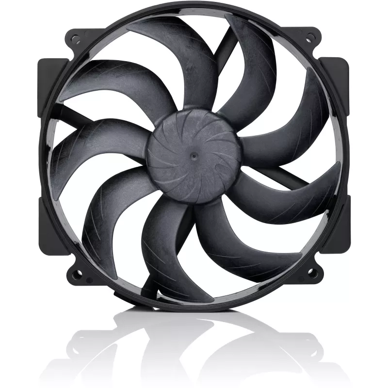Noctua NF-A14x25r G2 PWM Sx2-PP chromax.preto 140 mm conjunto de duas ventoinhas