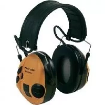 3M Peltor SportTac, arco de cabeça, preto, verde, H=29 M=23 L=16, 26 dB, com fios, pilha