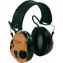 3M Peltor SportTac, arco de cabeça, preto, verde, H=29 M=23 L=16, 26 dB, com fios, pilha