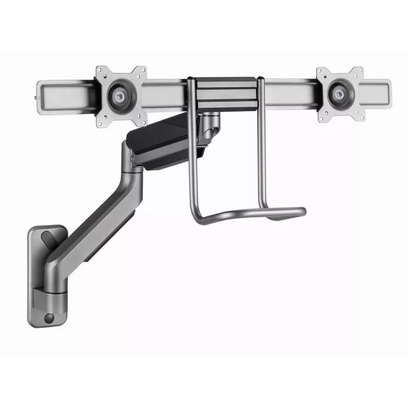 Suporte de parede ajustável Gembird para 2 monitores 17''-32'' até 8 kg MA-WA2-02