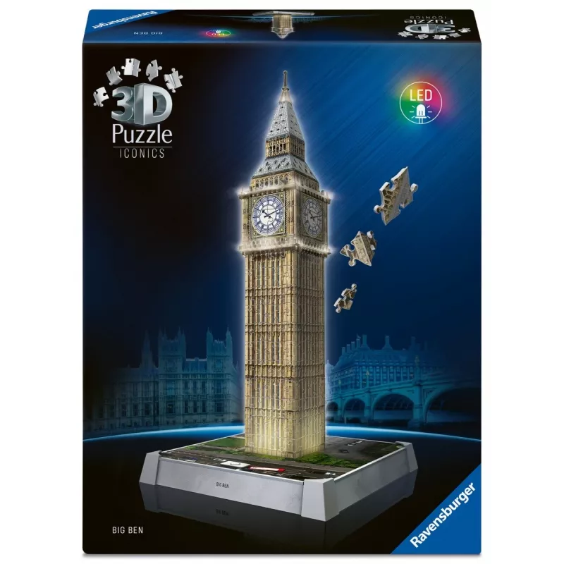 Puzzle 3D Big Ben Clock Tower Londres