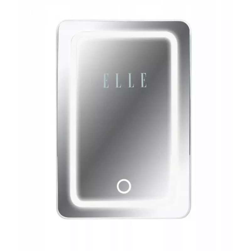 Mini-frigorífico com espelho de maquilhagem LED Elle ESDAFX04WHEU 4 L branco