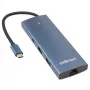 Adaptador USB-C - HDMI, LAN, 3x USB-A, 1x USB-C, PD100W, SD+TF