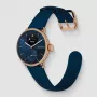 Withings ScanWatch 2 - relógio com ECG, frequência cardíaca, SpO2, monitorização de atividade e sono (38 mm, azul ouro rosa)