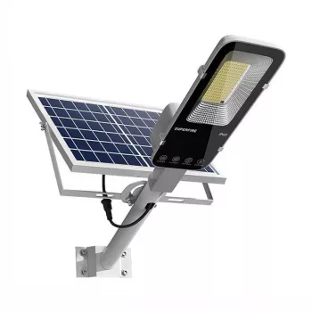 Lâmpada solar LED Superfire FF5-D 486W 1400 lm – Iluminação exterior para fachadas, energia solar integrada