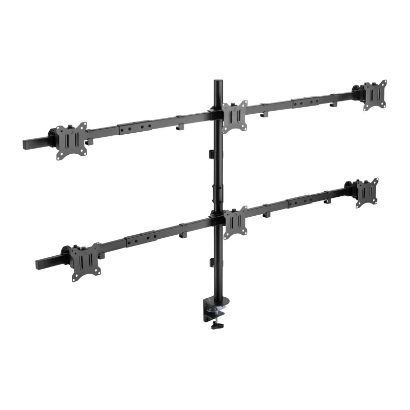 Suporte LCD SBOX LCD-352/6-2 para ecrãs de 17–32 polegadas, 7×7 kg, VESA 100×100