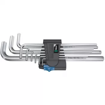 Conjunto de chaves sextavadas Wera 950/9 Christmas Hex-Plus HF 1