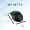 HP 435 Rato sem fios multi-dispositivo, ambidestro, RF Wireless + Bluetooth, 4000 DPI, preto