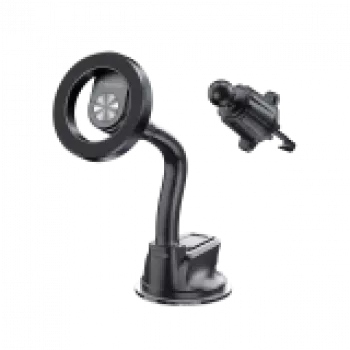 CANYON Suporte magnético para automóvel OnGrip 12 ventosa + ventilação preto