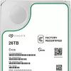 Seagate Exos ST26000NM000C-FR disco rígido de 26 TB 3,5 polegadas SATA-600, 7200 rpm, Factory Refurbished