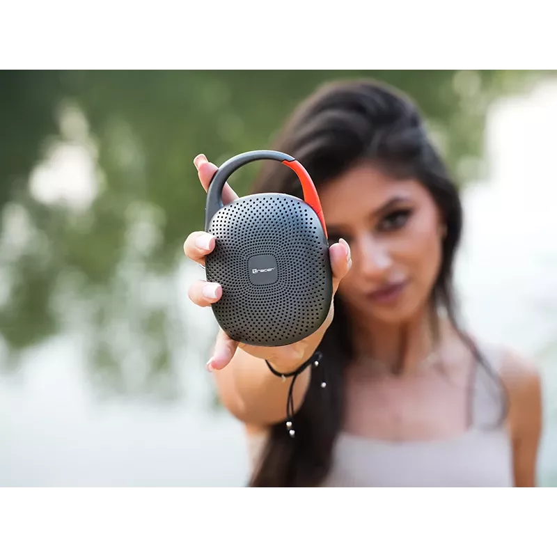 Altifalante Bluetooth TWS portátil No name Splash PRO — Cinzento ferro