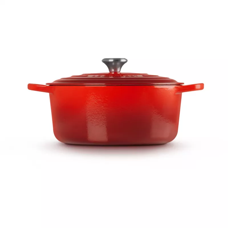 Le Creuset Signature 6,7 L redonda vermelho
