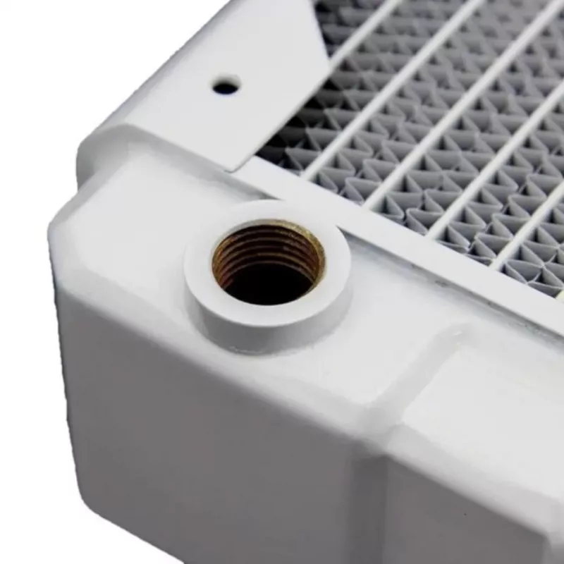 Radiador Hardware Labs Black Ice Nemesis GTX 240 - 240mm, branco acetinado