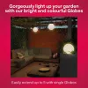 Luz globo inteligente para exterior Colour pack de 3, luz LED substitui 33 Watt