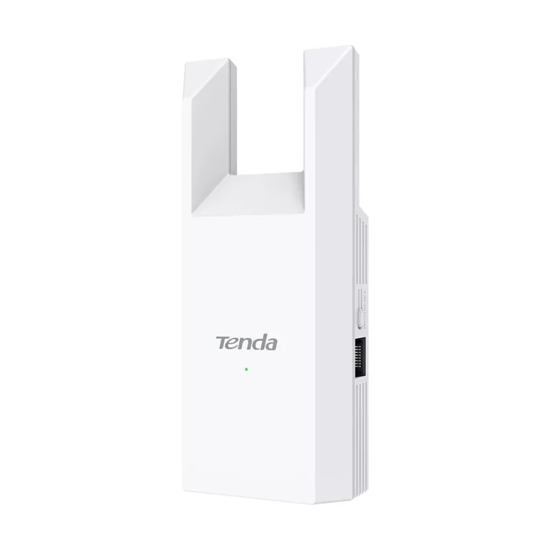 Repetidor de rede TENDA T10 2,4 GHz Wi-Fi 4, 300 Mbit/s, 2 antenas externas, 1x RJ-45, branco