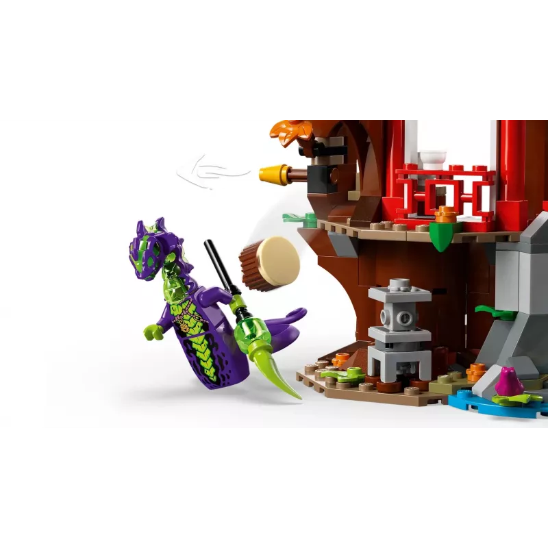 LEGO NINJAGO 71857 Batalha na casa na árvore do veículo ninja