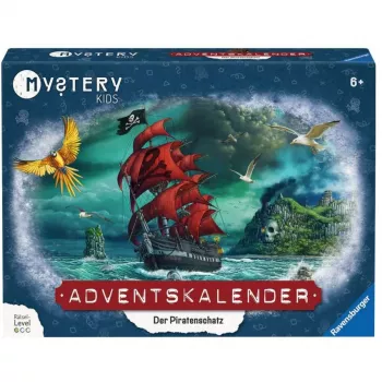 Mystery Kids calendário do advento Der Piratenschatz, puzzle
