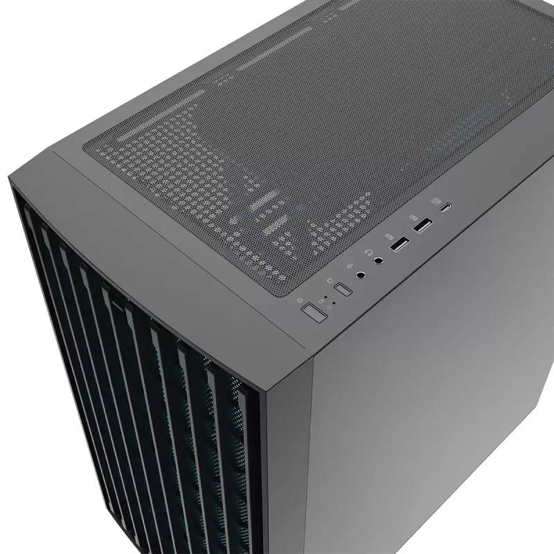 Caixa para PC MODECOM BREEZE ARGB Flow MIDI USB 3.0 X 2 USB-C