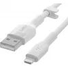 Cabo Belkin Cbl Scicone USB-A LTG 2M blc Branco USB A USB C Lightning