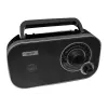 Camry CR 1140b rádio portátil, AM/FM, analógico, preto/cinzento