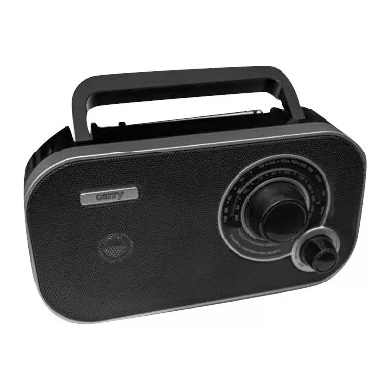 Camry CR 1140b rádio portátil, AM/FM, analógico, preto/cinzento