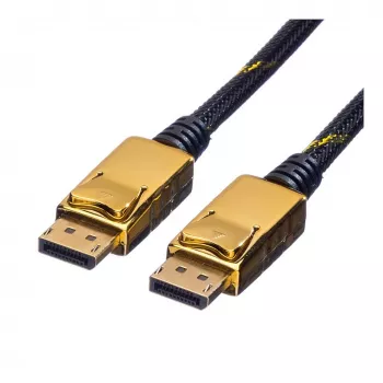Cabo DisplayPort ROLINE GOLD, DP macho - macho, 1,5 m