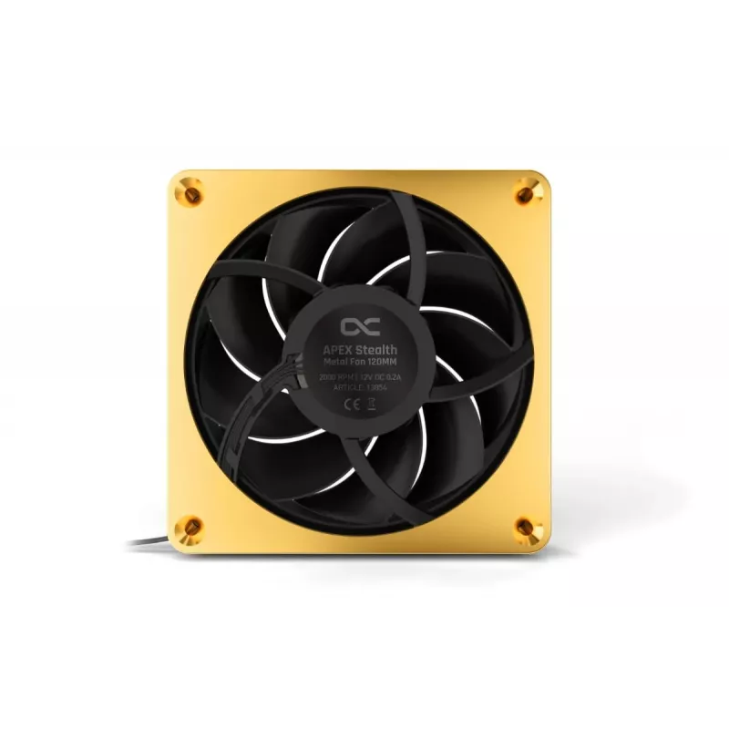 Módulo de ventoinha Alphacool 13854 plástico preto dourado 12V 320g