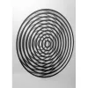 NeXtime Relógio 3028 OP, 16x30,2 cm, parede, vidro, prateado