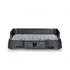 Grelhador elétrico de mesa SEVERIN PG 8593, 2000 W, grelha retangular, preto