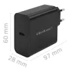 Carregador QOLTEC Super Quick PD 65W USB‑C Power Delivery 5–20V, 1x USB‑C, USB PD 3.0, ficha Type-C, 65 W