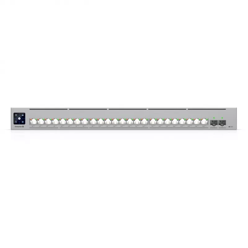 Ubiquiti UniFi Enterprise Campus ECS-24-PoE Switch L3 gerido, 8x 2,5G + 16x 10G RJ-45 + 2x SFP28, PoE+++